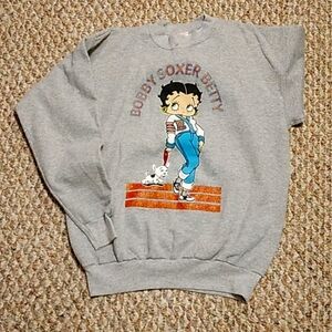 LIKE NEW Betty Boop 'Bobby Soxer Betty'  sweatshirt